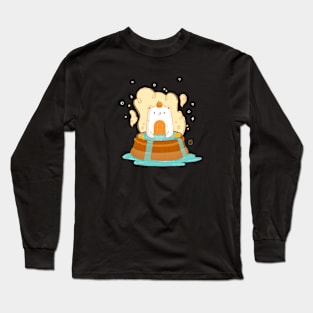 Bear in bathhouse Long Sleeve T-Shirt